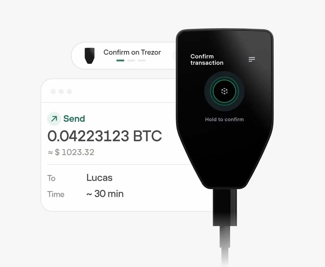 trezor io start